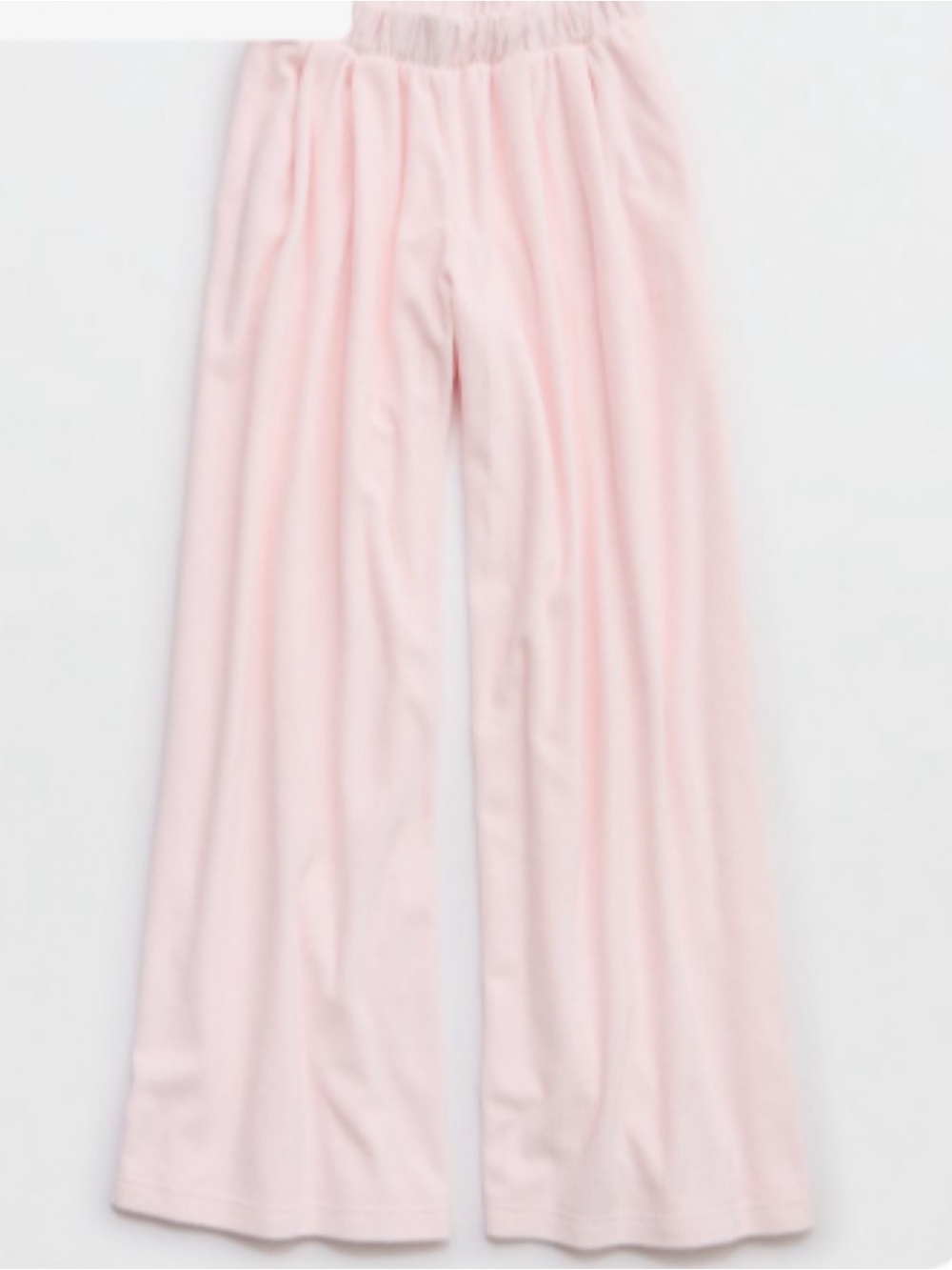 Aerie velour trouser
